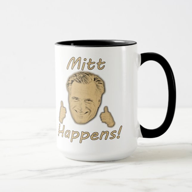 Mitt Happens! Mug (Right)