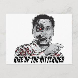 Mitt Happens Postcard