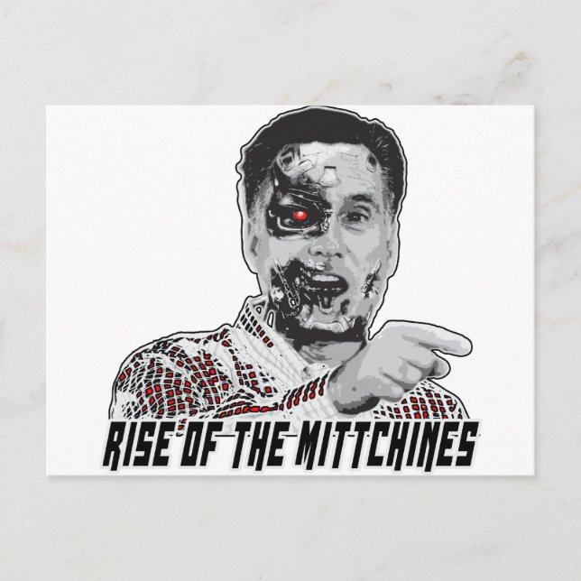 Mitt Happens Postcard (Front)