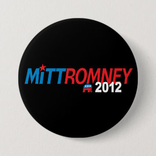 Mitt Romney 2012 3 Inch Round Button