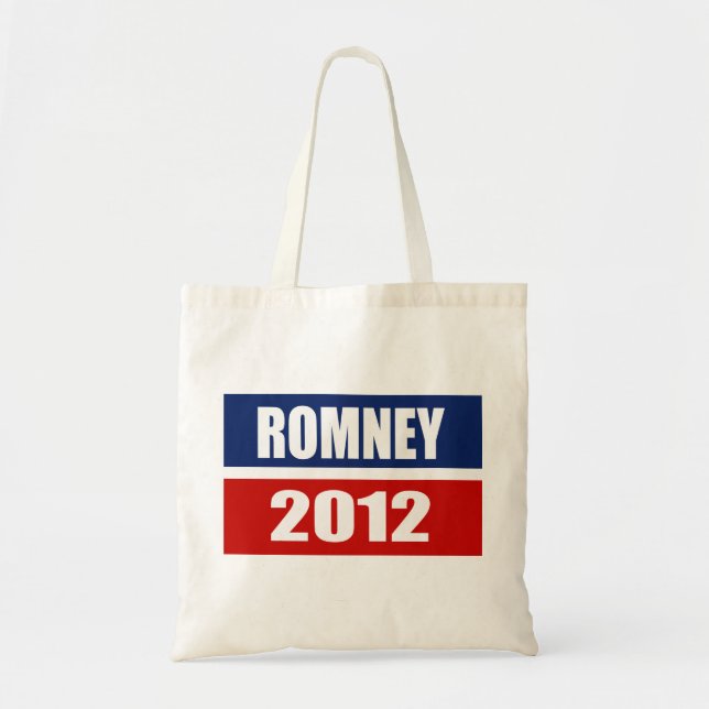 MITT ROMNEY 2012 TOTE BAG (Front)