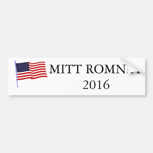Mitt Romney 2016 Bumper Sticker (Front)