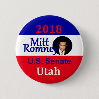 Mitt ROMNEY 2018 Senate Button