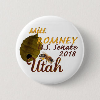 Mitt ROMNEY 2018 Senate Button