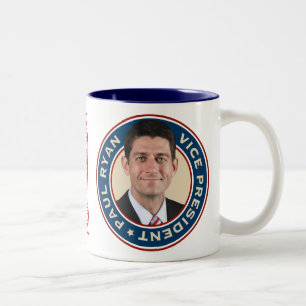 Mitt Romney and Paul Ryan Commemorative Mug