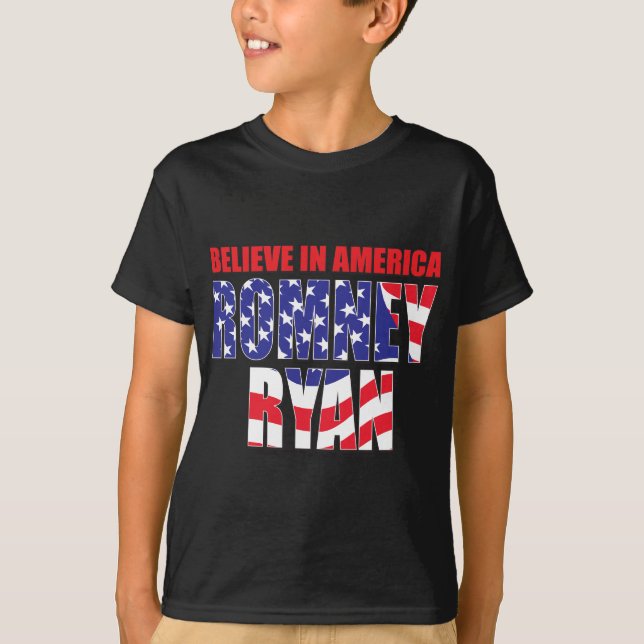 Mitt Romney and Paul Ryan T-Shirt (Front)