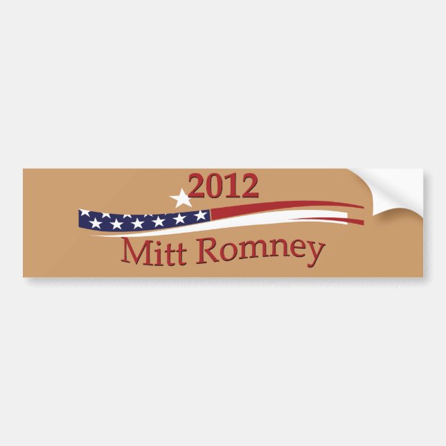 Mitt Romney Bumper Sticker (Front)