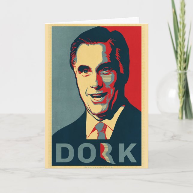 Mitt Romney Dork Card (Front)