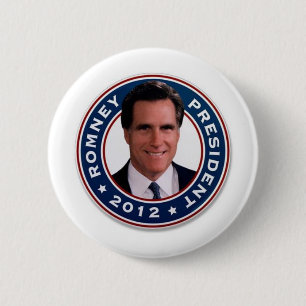Mitt Romney for President 2012 2 Inch Round Button