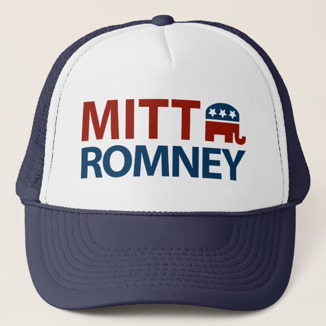Mitt Romney GOP Trucker Hat (Front)