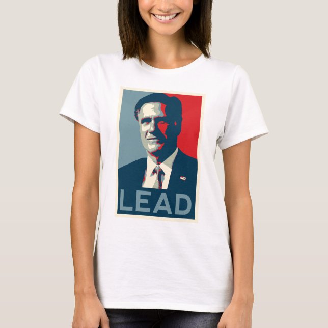 Mitt Romney - Lead T-Shirt (Front)