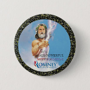 Mitt Romney Mythology 2 Inch Round Button