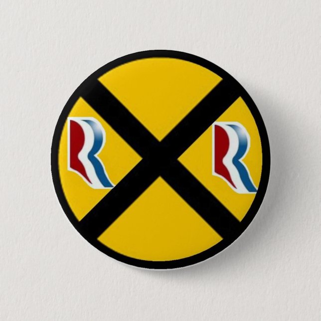Mitt Romney & Paul Ryan Express 2012 2 Inch Round Button (Front)