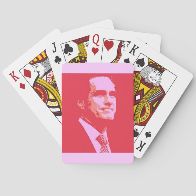 Mitt Romney Playing Cards (Back)