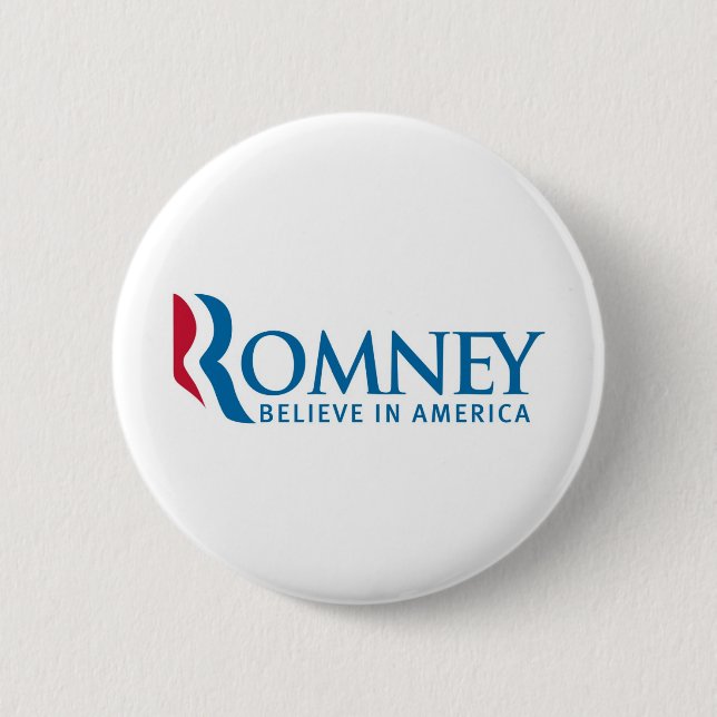 Mitt Romney Presidential Campaign Election Product 2 Inch Round Button (Front)