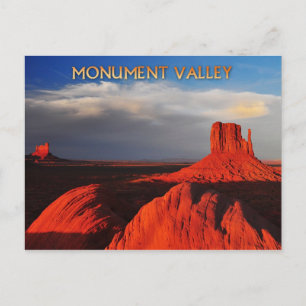 Mitten Butte in Monument Valley Postcard