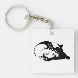 mitten-paw rest keychain