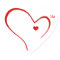 Mittens for Detroit Heart Logo Sticker