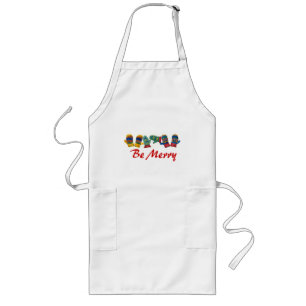 Mittens-holiday apron