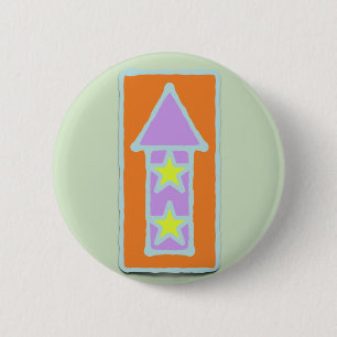 MITTENS -  ROCKET 2 INCH ROUND BUTTON