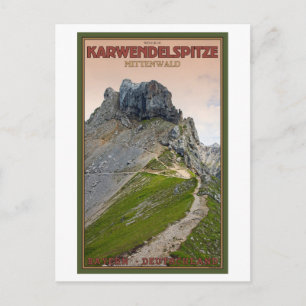 Mittenwald - Karwendelberg Postcard