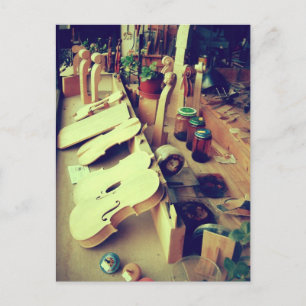 Mittenwald Violin Makers Postcard