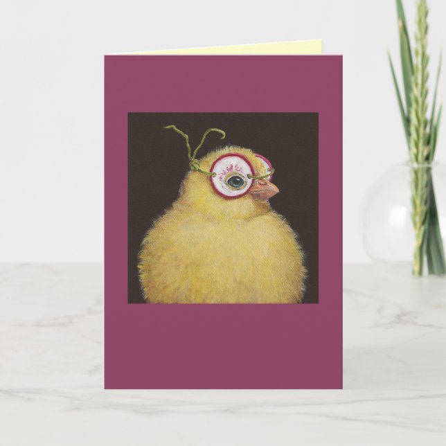 Mitzy the masked peep card (Front)