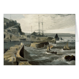 Mivagissey, Cornwall, from Volume VIII of 'A Voyag