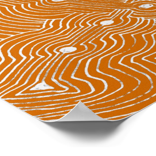 MIx and Match Colour Abstract Ant Farm Poster (Corner)