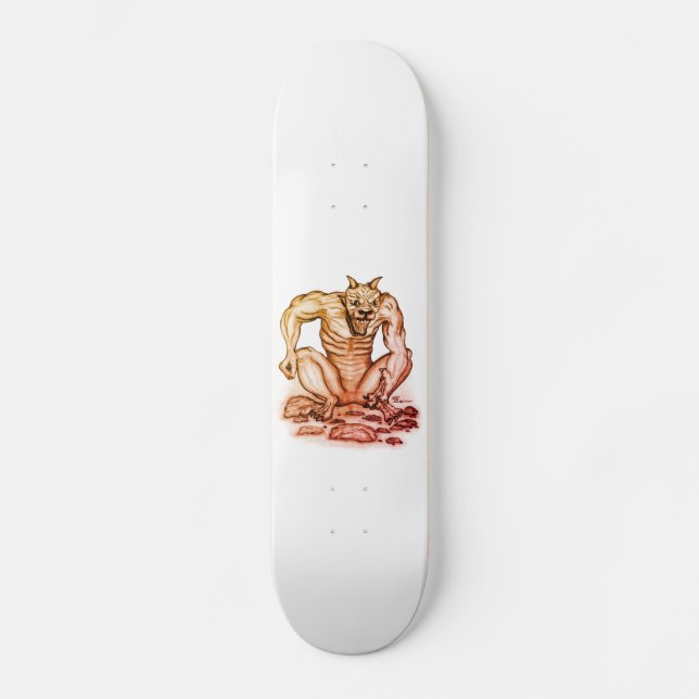 Mix-creature - Troll Devil and Golem Skateboard (Front)