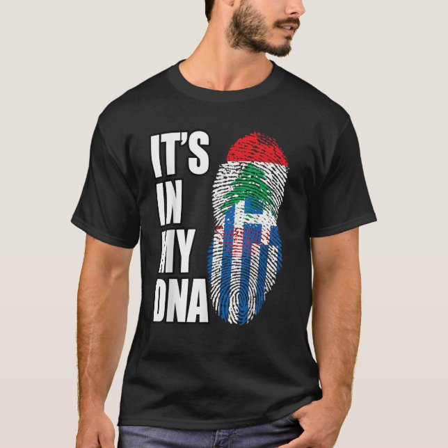 Mix DNA Heritage Flag T Shirt (Front)