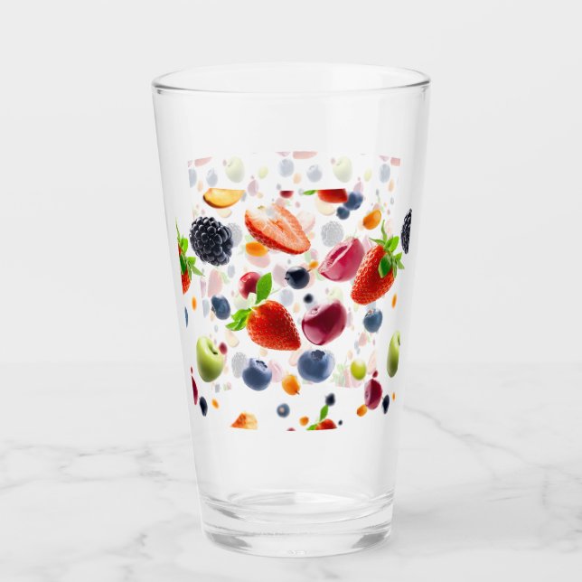 Mix Fruits Glass (Front)
