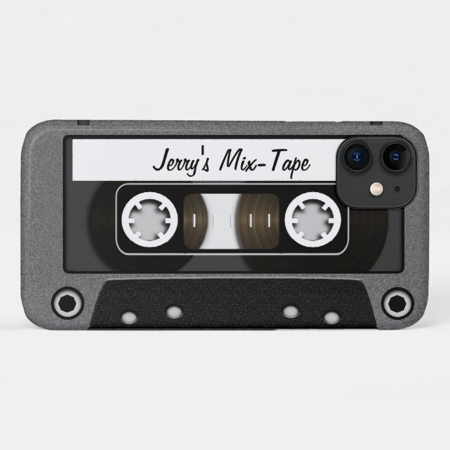 Mix Tape Personalized Case-Mate iPhone Case (Back (Horizontal))