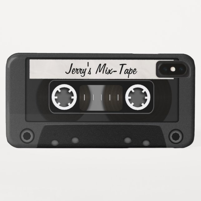 Mix Tape Personalized Case-Mate iPhone Case (Back (Horizontal))