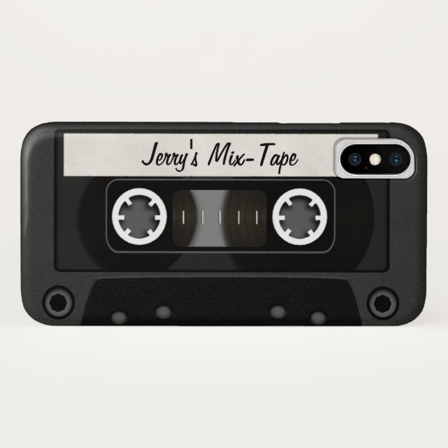 Mix Tape Personalized Case-Mate iPhone Case (Back (Horizontal))
