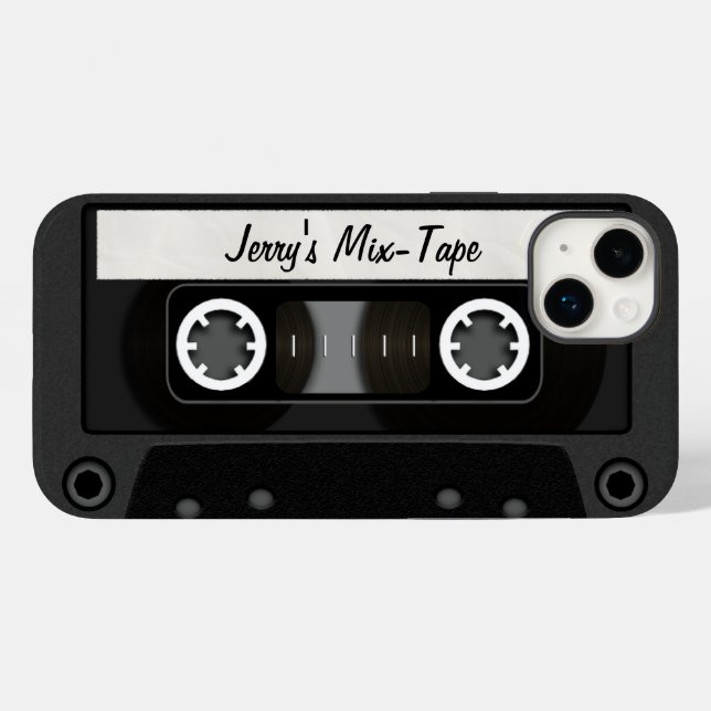 Mix Tape Personalized Case-Mate iPhone Case (Back (Horizontal))