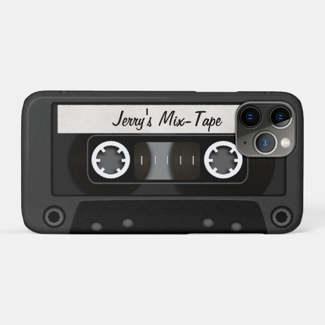 Mix Tape Personalized Case-Mate iPhone Case (Back (Horizontal))