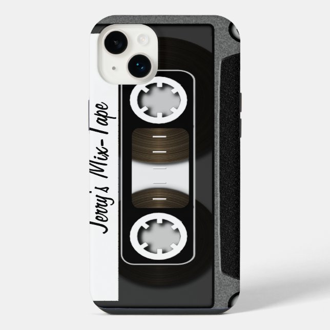 Mix Tape Personalized iPhone Case (Back)