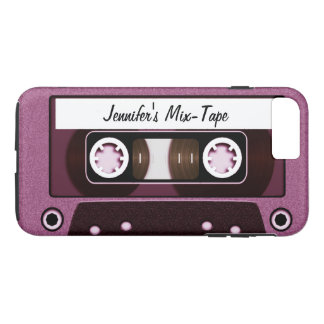 Mix Tape Personalized Pink Case-Mate iPhone Case