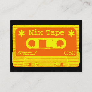 Mix Tape Pop Business Card