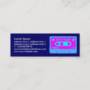 Mix Tape Pop II Mini Business Card