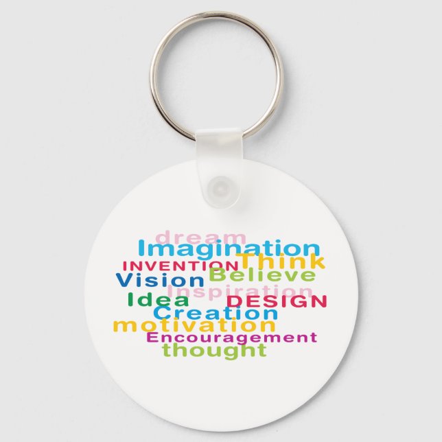 Mix Words Keychain (Front)