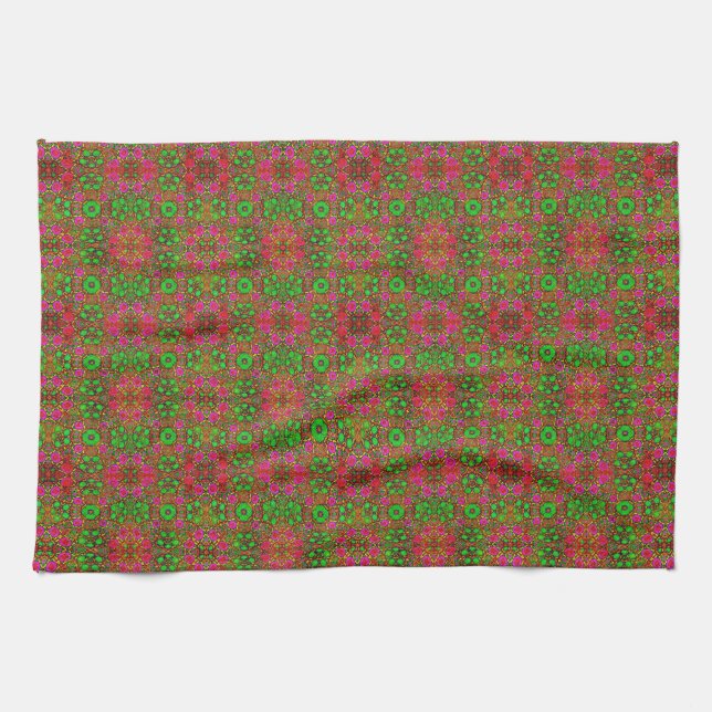 Mixcoac Trance Kitchen Towel (Horizontal)