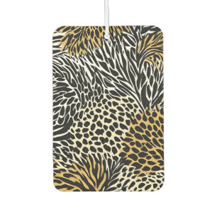 Mixed Animal Print Zebra Leopard Tiger Mixed Print Air Freshener