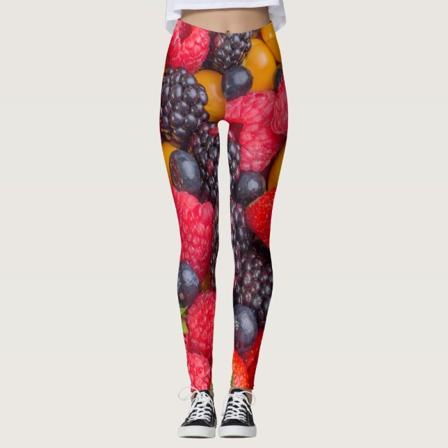 Mixed Berries Leggings (Front)