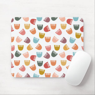 Mixed Boho Flowers  Mouse Pad