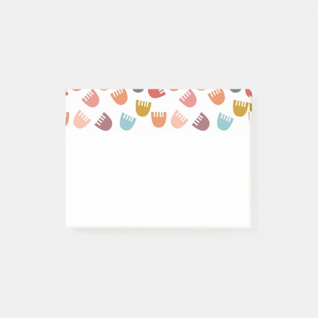 Mixed Boho Flowers  Post-it Notes (Front)