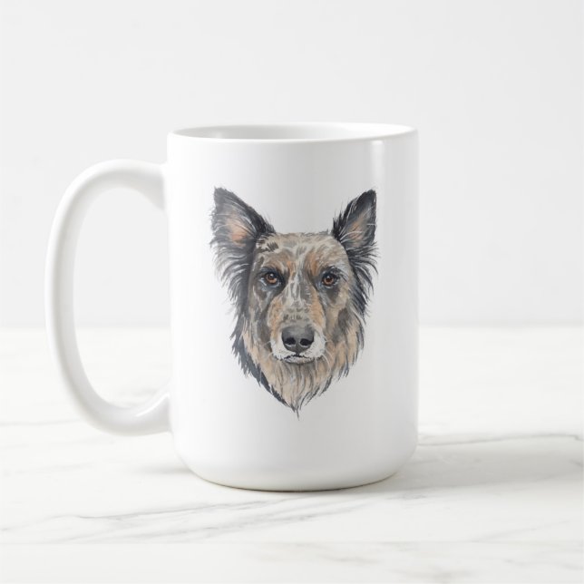 Mixed Breed Dog Mug | 15 oz (Left)