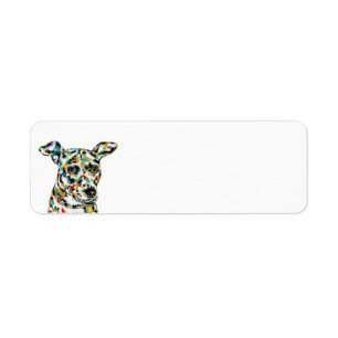 Mixed Breed Dog Return Address Label