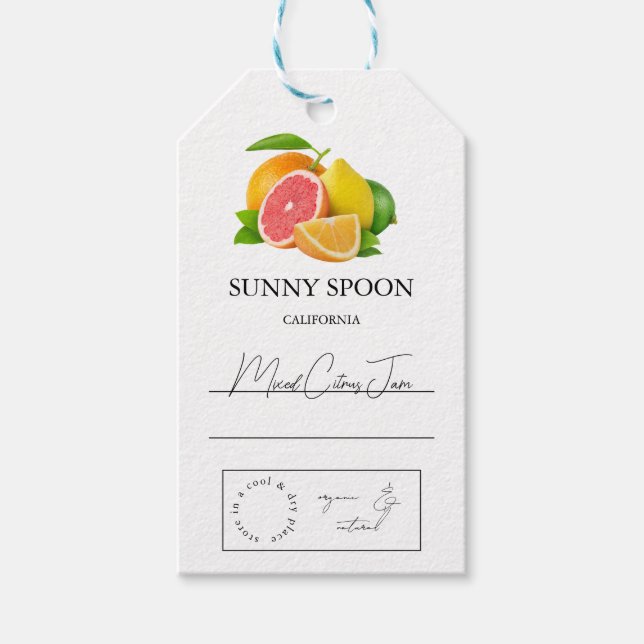 Mixed Citrus Hang Tag (Front)